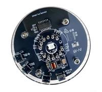IN-18 Nixie Tube Clock Kit - Tableau d'affichage vintage pour les amateurs d'électronique rétro, PCB pré-assemblé avec alimentation MicroUSB 5 V, compatible avec les tubes à vide IN-18