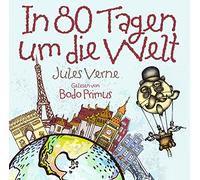 Jules Verne – In 80 Tagen Um Die Welt – CD – lu par Bodo Primus – Import