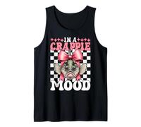 in A Crappie Mood Fish Cappie Fishing Girl Coquette Now Débardeur