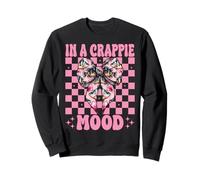 in A Crappie Mood Fish Cappie Fishing Girl Coquette Now Sweatshirt