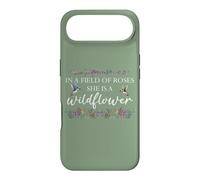 in a Field of Roses She is a Wildflower Hummingbird Flower Coque pour iPhone Air