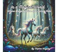 In a Magical World - Where dragons wink and fairies hide: Colorful images, short sentences easy to understand for 3-8 years old