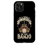 in A World Full of Guitars Be The Banjo Musicien Folk Coque pour iPhone 11 Pro