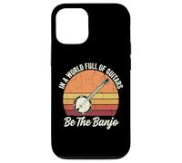 in A World Full of Guitars Be The Banjo Musicien Folk Coque pour iPhone 12/12 Pro