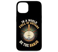 in A World Full of Guitars Be The Banjo Musicien Folk Coque pour iPhone 13