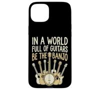 in A World Full of Guitars Be The Banjo Musicien Folk Coque pour iPhone 15 Plus