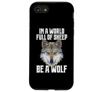 in A World Full of Sheep Be A Wolf Coque pour iPhone SE (2020) / 7/8