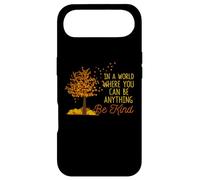 in A World Where You Can Be Anything Be Kind Automne Coque pour iPhone Air