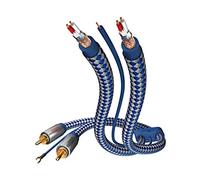 in-akustik Câble phono PREMIUM PHONO CABLE PHONO RCA <> PHONO RCA - 0,75 m G