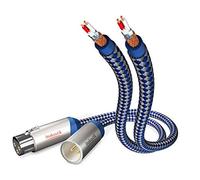 In-Akustik Premium audio XLR - Câble Symétrique XLR de 0,75 m (la paire)