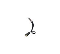 in-akustik Star - Câble HDMI avec Ethernet - HDMI mâle pour HDMI mâle - 1.5 m - triple blindage - noir - support 4K