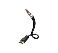 in-akustik Star - HDMI avec câble Ethernet - 5 m