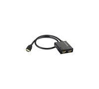 in-akustik STAR HDMI SPLITTER 1 -> 2 HIGH SPEED - Répartiteur vidéo/audio - 2 x HDMI - de bureau