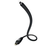 in-akustik Star Optical Cable - Câble audio numérique (optique) - TOSLINK mâle pour TOSLINK mâle - 1.5 m - fibre optique - noir