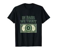 in Bass We Trust Festival Squad Music Design T-Shirt
