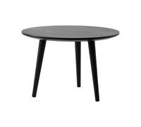 &Tradition Table basse In Between SK14 Ø60 cm Black lacquered oak