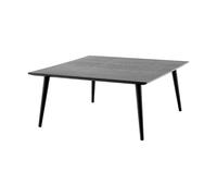 In Between SK24 Bureau Chêne Laqué Noir H40 cm