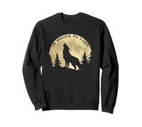 in Bocca al Lupo Symbole Italien Idiome Bonne Chance Sweatshirt