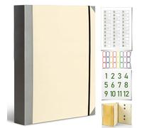 in Case I Classeur avec étiquettes, organiseur de fin de vie, kit d'organisation de documents de vie pour documents importants, pour la planification de la planification, organiseur de portefeuille