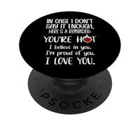 in Case I Don't Say It Enough Couples Romantic Husband Wife PopSockets PopGrip Adhésif