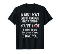 in Case I Don't Say It Enough Couples Romantic Husband Wife T-Shirt
