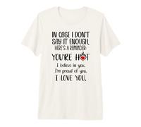 in Case I Don't Say It Enough Couples Romantic Husband Wife T-Shirt Haut de Gamme
