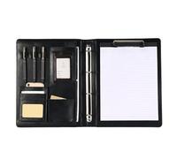 in Case I Go Missing Binder - Classeur familial multifonction | Porte-cartes en similicuir A4 pour documents et fichiers
