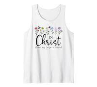 in Christ Alone My Hope is Found John 14:6 Christian Jesus Débardeur