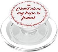 in Christ Alone, My Hope is Found - Passover Easter Thorns PopSockets PopGrip pour MagSafe