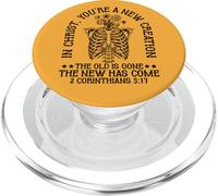 in Christ You are a New Creation - 2 Corinthiens 5:17 PopSockets PopGrip pour MagSafe