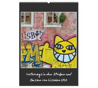 In den Straßen und Gassen von Lissabon 2026 (Wandkalender 2026 DIN A2 hoch), CALVENDO Monatskalender: Die schönste Stadt der Welt
