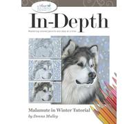 In-Depth Malamute in Winter Tutorial: Mastering Colored Pencils One Step at a Time