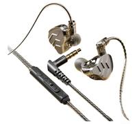 In-Ear Wired Gaming Headphones Detachable Cable 3.5mm Type-C | Hi-Fi Sound, 360° Surround, Ergonomic Ear Hooks, ABS Material, 1.2m Cable, Multi-device Compatibility