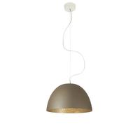 IN-ES.ARTDESIGN lampe à suspenson H2O (Bronze / Or - Laprene, acier et Nebulite)