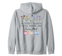 in Every Season Will I Praise Him Psalms 146:2 Bible Verse Sweat à Capuche