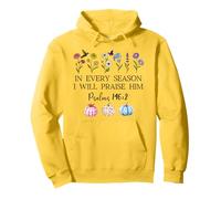 in Every Season Will I Praise Him Psalms 146:2 Bible Verse Sweat à Capuche