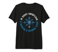 in Every Snowflake Crystal's Science Story Christmas Science T-Shirt Haut de Gamme