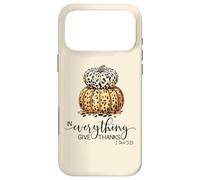 in Everything Give Thank Bible Verse Léopard Citrouille Automne Coque pour iPhone 17 Pro Max