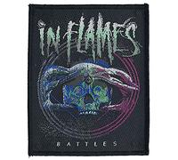 IN FLAMES Battles Unisexe Patch multicolore, 100% Polyester,
