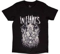 In Flames - "Buried In Time" T-shirt Homme/Femme Unie RO12158 (S) (Noir)