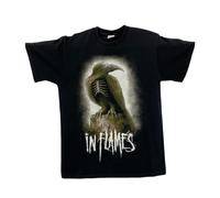 in Flames “Club Tour 2012” Alternative Death Metal Band T-Shirt Medium Black