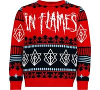 IN FLAMES Holiday Sweater Homme Pull de Noël Multicolore 4XL