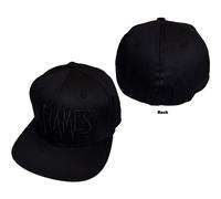 In Flames – Casquette Snapback Logo Flames Noir – Licence officielle – Taille unique
