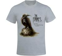 in Flames Sounds of A Playground Fading Sport T Shirt for Men O Neck Grey XL
