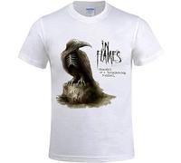 in Flames Sounds of A Playground Fading Sport T Shirt for Men O Neck White S