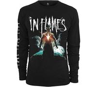 In Flames - T-Shirt Maniche Lunghe # L Unisex Black # Take This Life [Import]