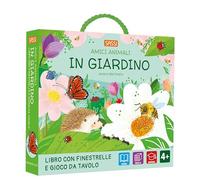 In giardino. Amici animali. Ediz. a colori. Con gioco da tavolo