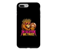 in Gluten We Trust Boule de levain Roi Lion Baker Coque pour iPhone 7 Plus/8 Plus