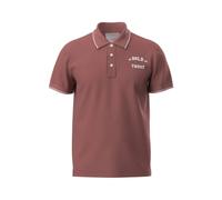 In Gold We Trust - Polo Boris Withered Rose - Homme - Tops - Rose - Taille: XS