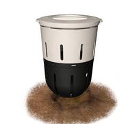 in Ground Composter, Garden Composting Bin, 3.3 Gallons with Easy Use Design, Compost Aid for Gardeners Growers Homesteaders Beginners, Backyard Supplies, Compost Bin for Farm Lawn School Projects